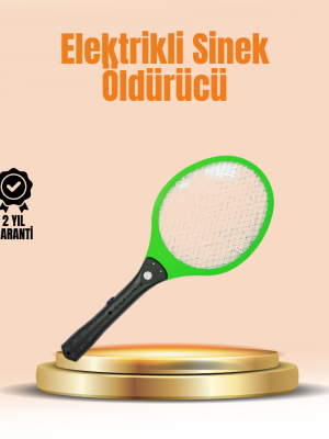 Elektrikli Sinek Raketi | Yüksek Voltajlı, Güvenli ve Taşınabilir