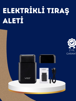 Ultra İnce Elektrikli Tıraş Makinesi | USB Şarjlı ve Su Geçirmez