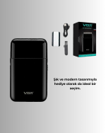 Ultra İnce Elektrikli Tıraş Makinesi | USB Şarjlı ve Su Geçirmez - Görsel 5