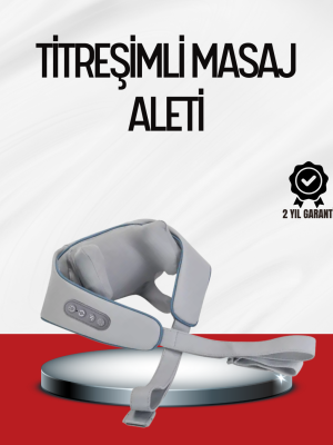Çok Fonksiyonlu Kablosuz Masaj Aleti | 2 Modlu Isıtmalı