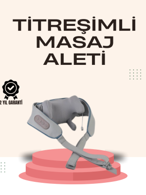 Kablosuz Boyun ve Omuz Masaj Aleti | Isıtmalı ve Yoğurmalı