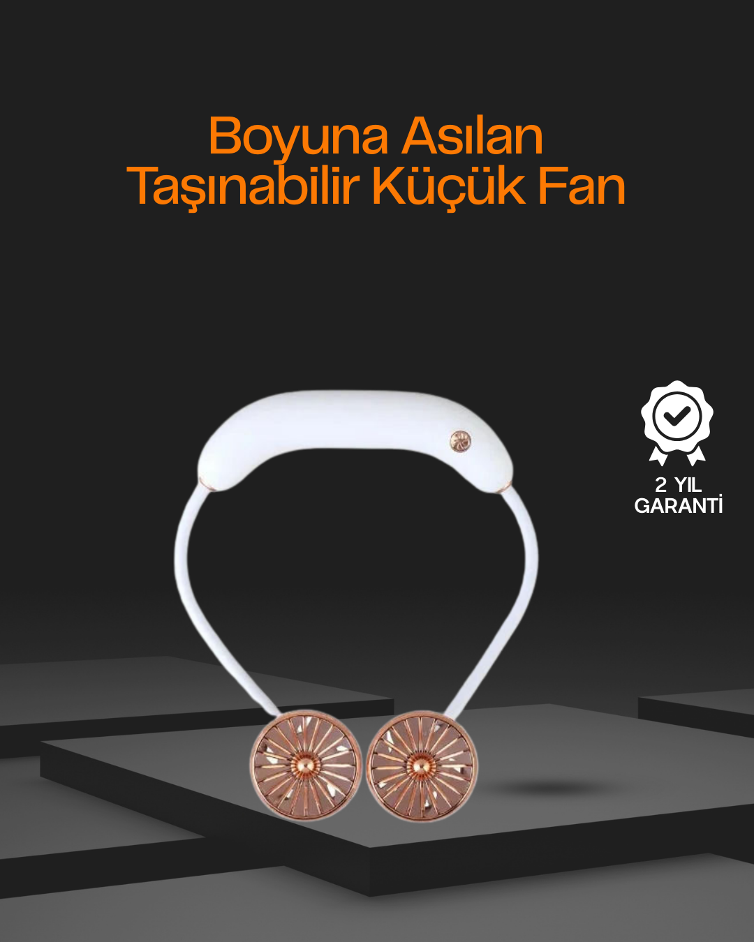 1210359_3-139.png 5 Kanatlı Sessiz Mini Fan 3 Vitesli Katlanabilir Asılabilir - Görsel 1
