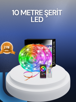 10 Metre USB Smart Şerit Led Kumandalı Telefon Kontrollü