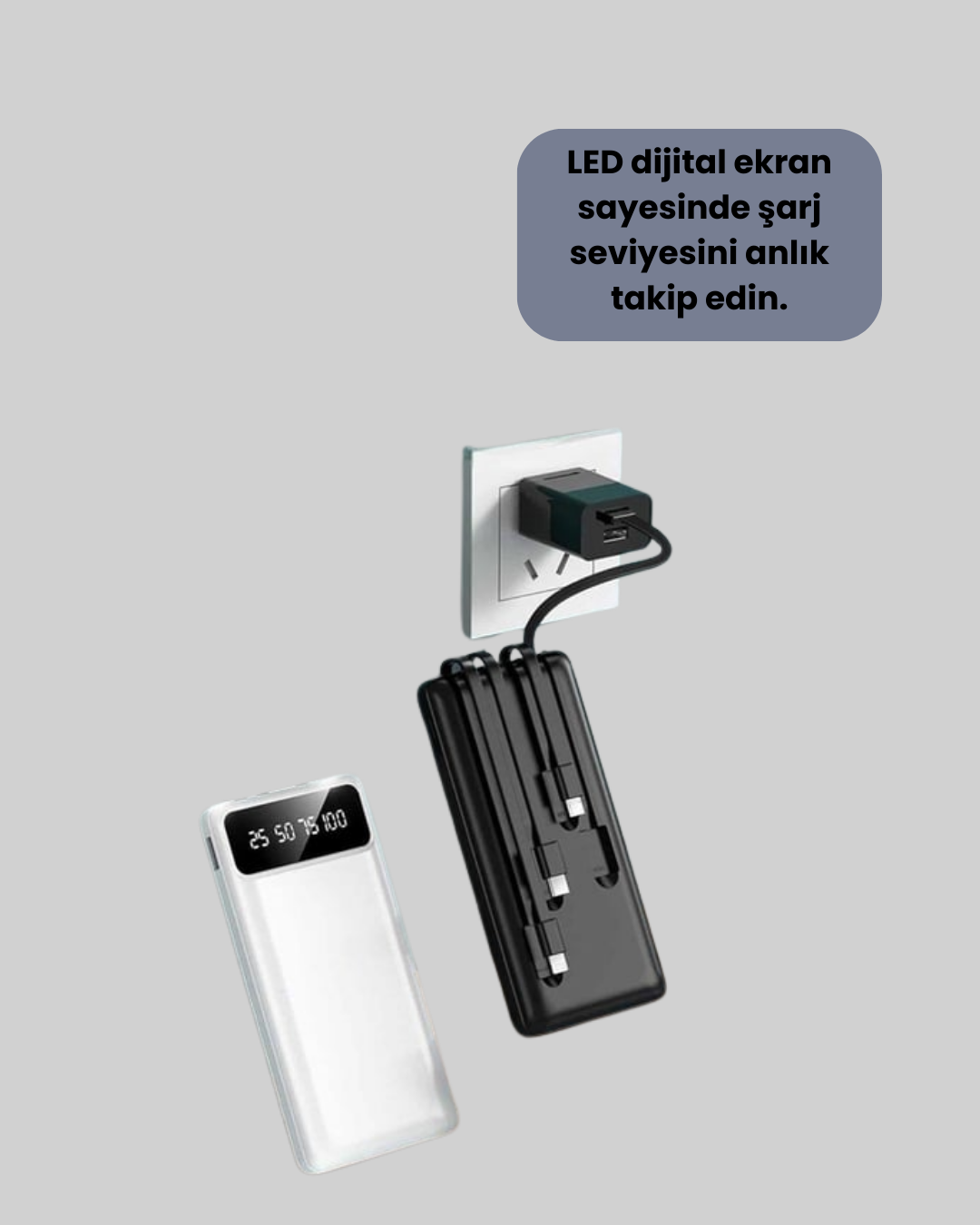 1210379_9-134.png 20.000mAh PD Powerbank LED Işık LCD Ekran Dahili Kablo Çoklu Giriş - Görsel 4