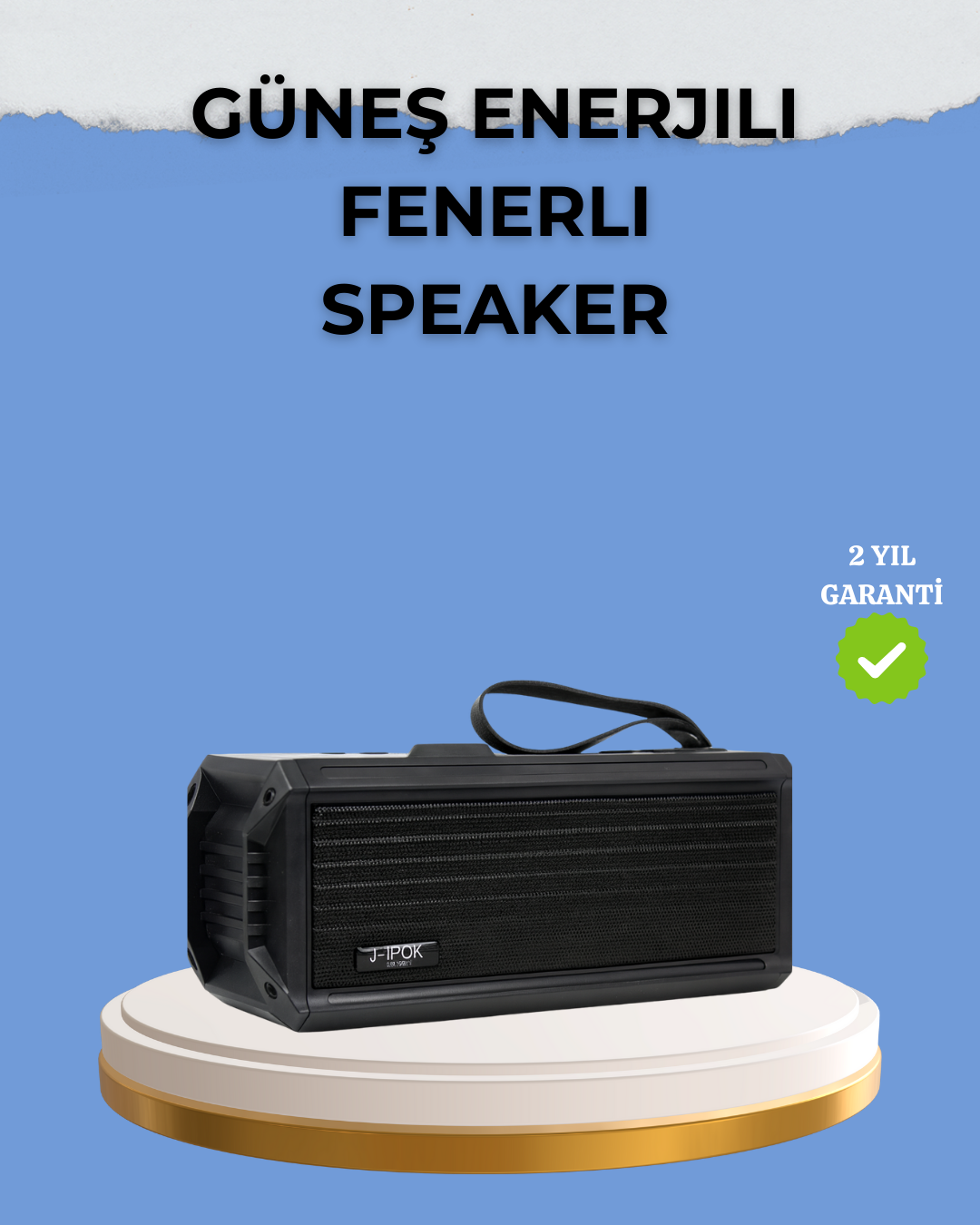 1210382_4-135.png Kablosuz J-IPOX P520 Bluetooth Hoparlör Uzun Pil Ömrü ve Mikrofon - Görsel 1