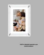 Dayanıklı ve Hafif Tasarım – 7 İnç Dijital Fotoğraf Çerçevesi Ev ve Ofis İçin - Görsel 3