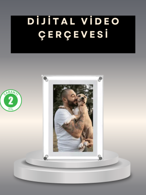 Fotoğraf, Video ve Müzik Destekli 7 İnç IPS Dijital Çerçeve – Çoklu Medya Deneyimi