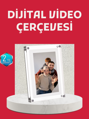 Kompakt Tasarımlı 7 İnç Dijital Fotoğraf Çerçevesi – Modern ve Şık Görünüm