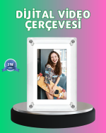 450 Nit Yüksek Parlaklık 7 İnç Dijital Resim Çerçevesi – Her Açıdan Net Görüntü