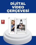 1024x600 Çözünürlüklü 7 İnç Dijital Görüntü Çerçevesi – Canlı ve Net Ekran