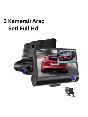 3 Kameralı Araç DVR