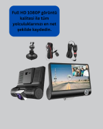 3 Kameralı Araç DVR - Görsel 3