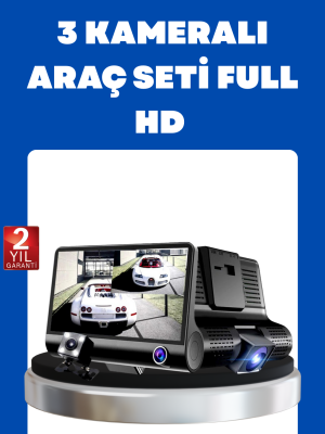 G-Sensör, Park Modu ve Döngüsel Kayıt Destekli Araç DVR