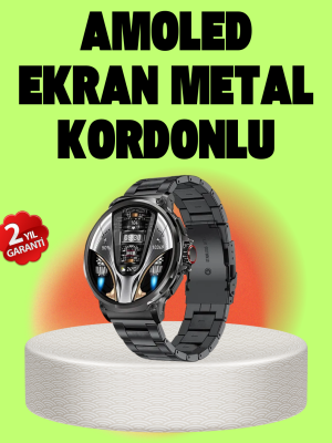 SW80 Akıllı Saat 1.93″ Ultra HD Ekran 700 mAh Batarya 3 Kordon