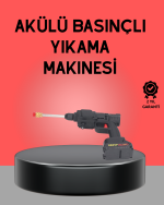 Akülü Basınçlı Yıkama Tabancası 450PSI Su Püskürtme Makinesi