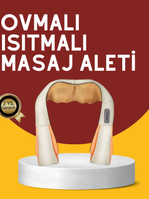 Kas Eklem Ağrılarına Ovmalı Isıtmalı Boyun Omuz Bel Masaj Aleti