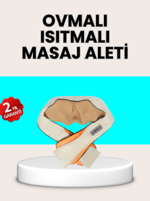 Ev Tipi Ovmalı Isıtmalı Boyun Omuz Bel Masaj Aleti Kolay Kullanım