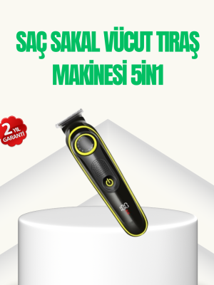 5-in-1 Saç ve Sakal Şekillendirici Erkek Bakım Seti