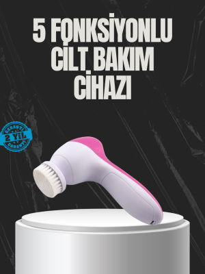 Çok Fonksiyonlu Elektrikli Yüz Bakım Fırçası