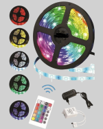 Enerji Tasarruflu RGB Şerit LED 5 Metre - Görsel 2