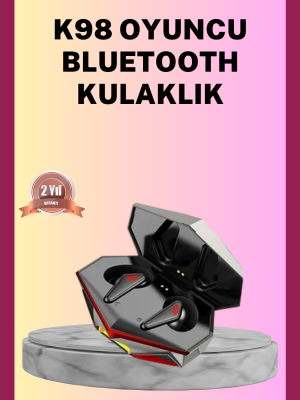 Led Işıklı Metal Kasa Kablosuz Gaming Kulaklık