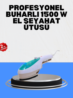 Pratik Buharlı Seyahat Ütüsü Kırışıklık Açıcı