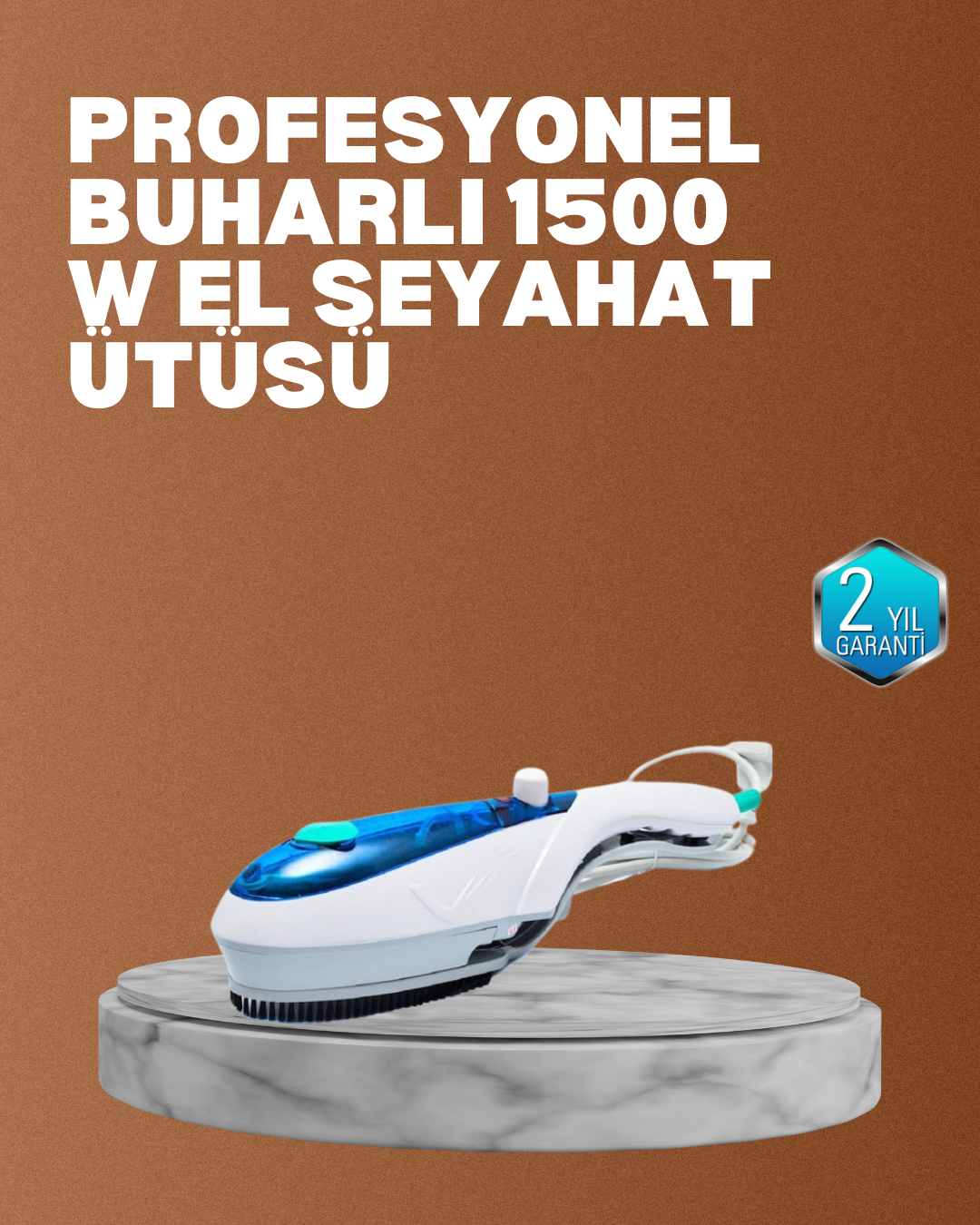 1210520_5-115.png Seyahat Tipi Buharlı Ütü Portatif Kırışıklık Açıcı - Görsel 1