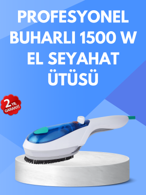 Buharlı Pratik Ütü Seyahat Tipi Kırışıklık Giderici