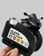 Ekonomik Alarm Disk Kilidi Motosiklet Scooter Bisiklet Güvenlik - Görsel 5