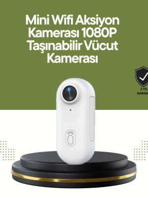 Şarj Edilebilir Uzun Ömürlü Mini Spor Kamera Full HD