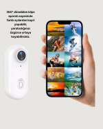 Şarj Edilebilir Uzun Ömürlü Mini Spor Kamera Full HD - Görsel 3