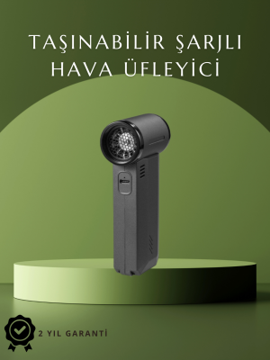 Araç İçi ve Ev İçin Güçlü Hava Üfleyici Toz Temizleme Makinesi