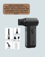 Araç İçi ve Ev İçin Güçlü Hava Üfleyici Toz Temizleme Makinesi - Görsel 4