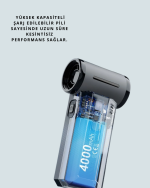 Turbo Güçlü Hava Üfleme ve Vakum Makinesi Çok Fonksiyonlu Kullanım - Görsel 3