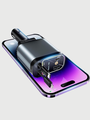 Ford, Opel, Volvo, Skoda Araçlar için 66W Çoklu Hızlı Şarj Cihazı