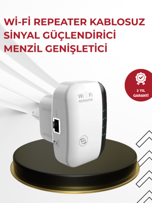Wireless-N 300 Mbps WiFi Booster – Modem Router AP Sinyal Amplifikatör