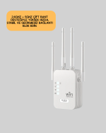 Yüksek Hızlı Parazit Önleyici WiFi Repeater Router - Görsel 2