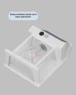 IP65 Su Geçirmez Güneş Paneli Dış Mekan Lamba - Görsel 2