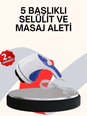 Taşınabilir Elektrikli Masaj Cihazı – Selülit ve Yağ Karşıtı