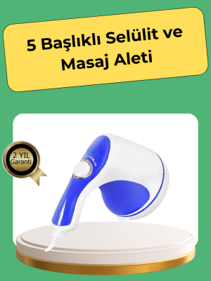 Selülit ve Sıkılaştırıcı Masaj Cihazı – Çok Fonksiyonlu