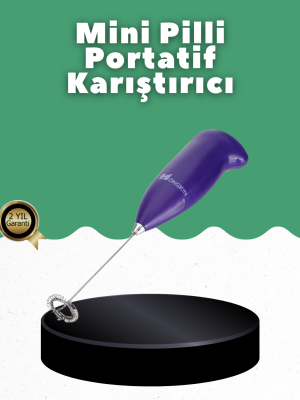 El Tipi Pratik Mikser – Kahve, Süt, Bebek Maması ve Yumurta Çırpıcı