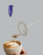 Mini Pilli Portatif Karıştırıcı – Cappuccino, Latte, Frappe ve Kahve Köpürtücü - Görsel 5