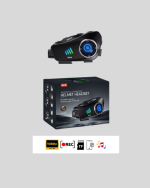 Q28 Bluetooth Kask Kulaklık 1080P Kamera – Su Geçirmez Motosiklet Interkom - Görsel 5