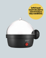 7 Yumurtalık Buharlı Yumurta Pişirme Cihazı Otomatik Kapanma Özellikli - Görsel 4