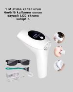 Hasuba HS-262 IPL Epilasyon Cihazı 5 Kademe 1M Atım - Görsel 4