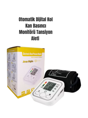 Taşınabilir Pil ve USB Girişli Tansiyon Aleti