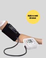 Taşınabilir Pil ve USB Girişli Tansiyon Aleti - Görsel 3