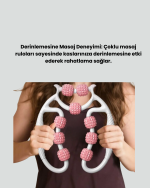 Ergonomik Kas Gevşetici Masaj Halkası Taşınabilir - Görsel 2