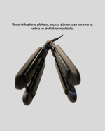 Daling Profesyonel Saç Düzleştirici Seramik Yüzey Tüm Saç Tipleri İçin - Görsel 3