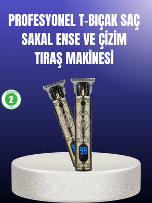 Erkek Bakım İçin Profesyonel Şarjlı Tıraş Makinesi